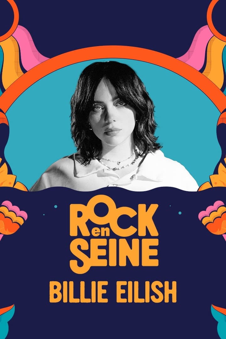 Poster di Billie Eilish - Rock en Seine 2023