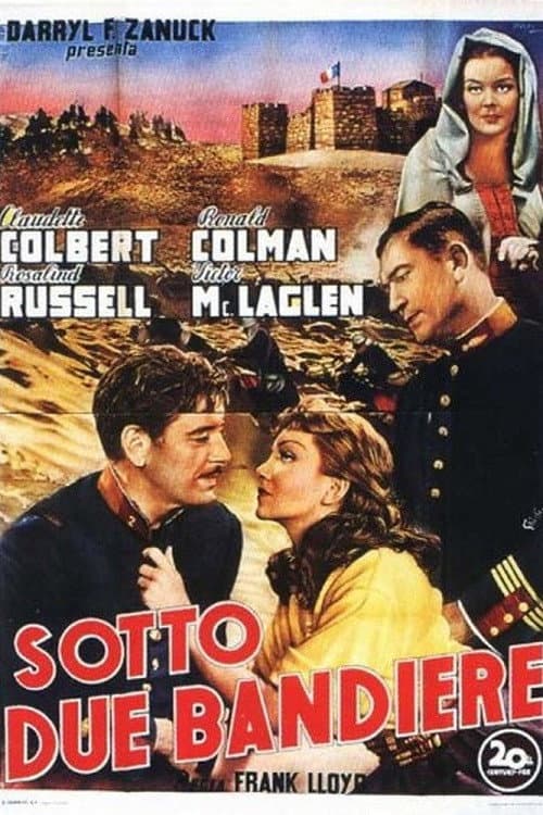 Poster di Sotto due bandiere