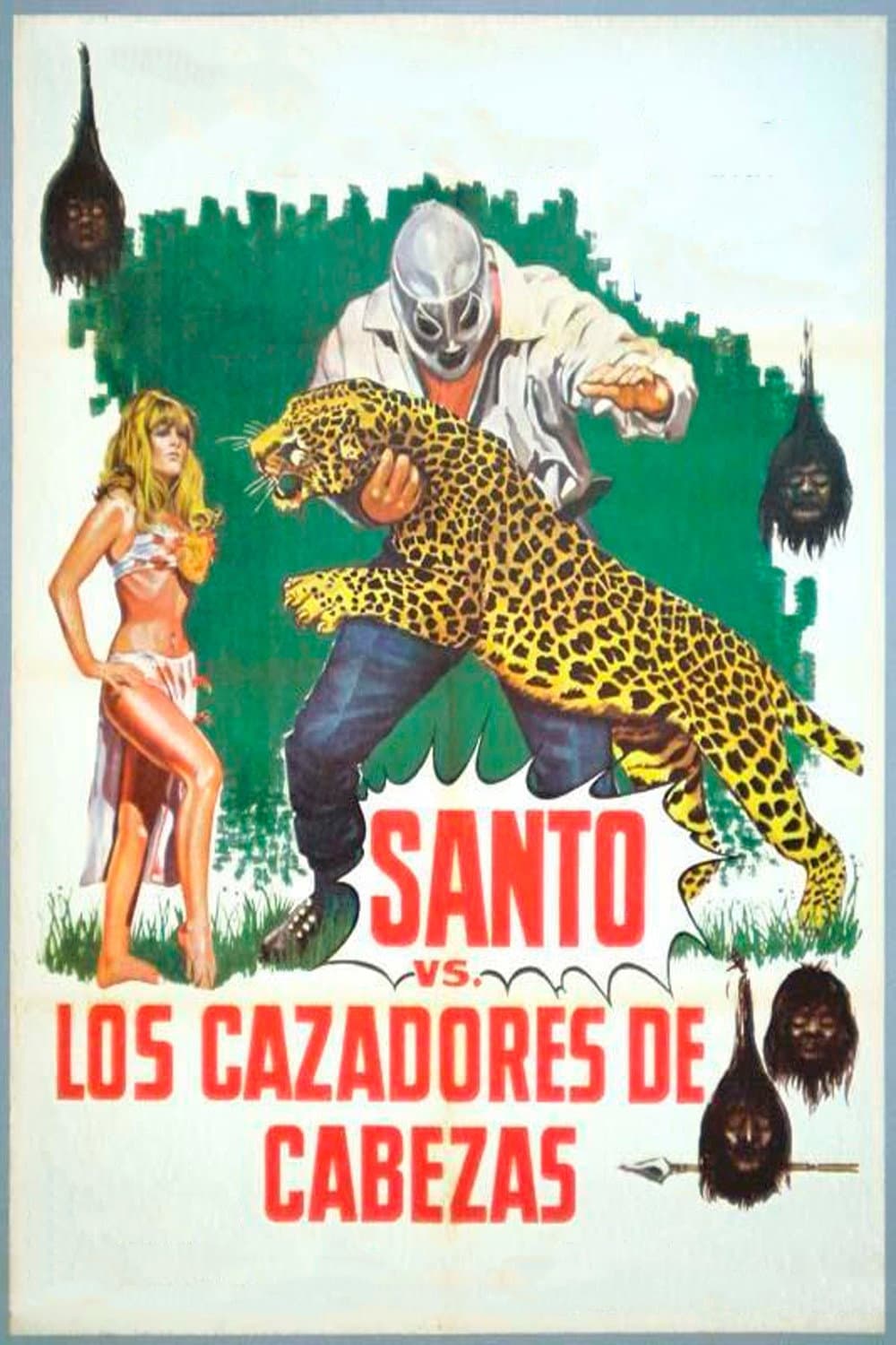 Poster di Santo contra los cazadores de cabezas