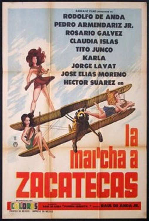 Poster di La marcha a Zacatecas