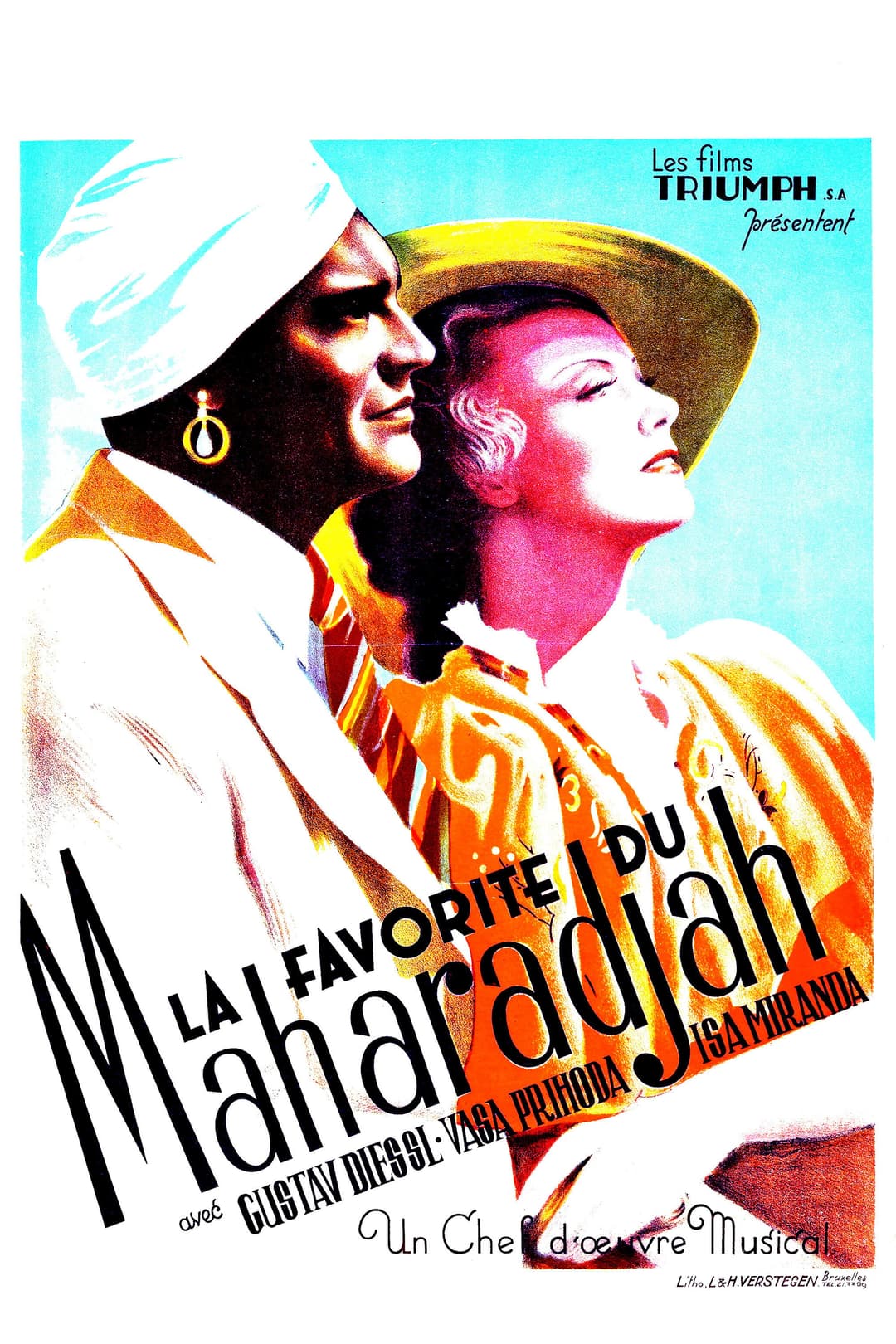 Poster di Die Liebe des Maharadscha
