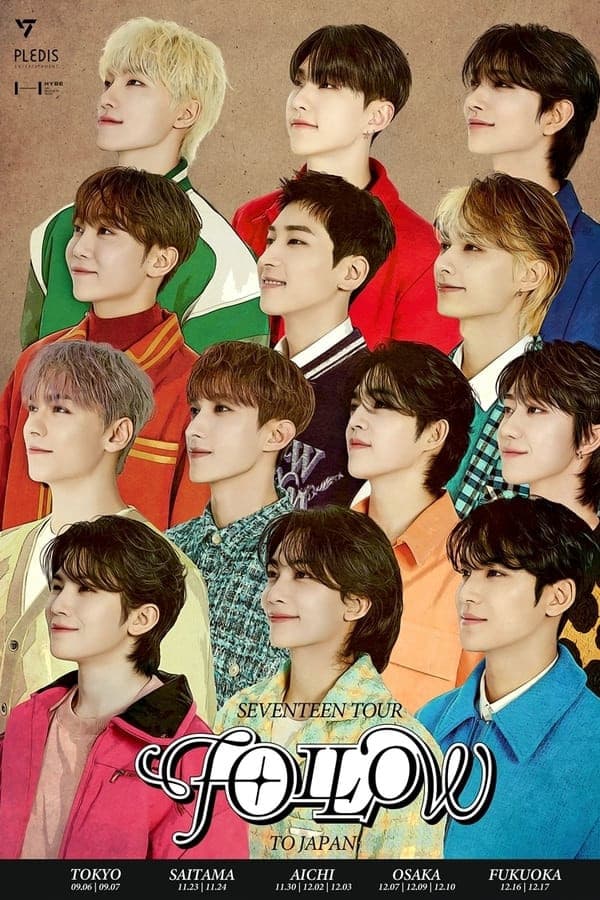 Poster di SEVENTEEN TOUR 'FOLLOW' TO JAPAN 福岡PayPayドーム