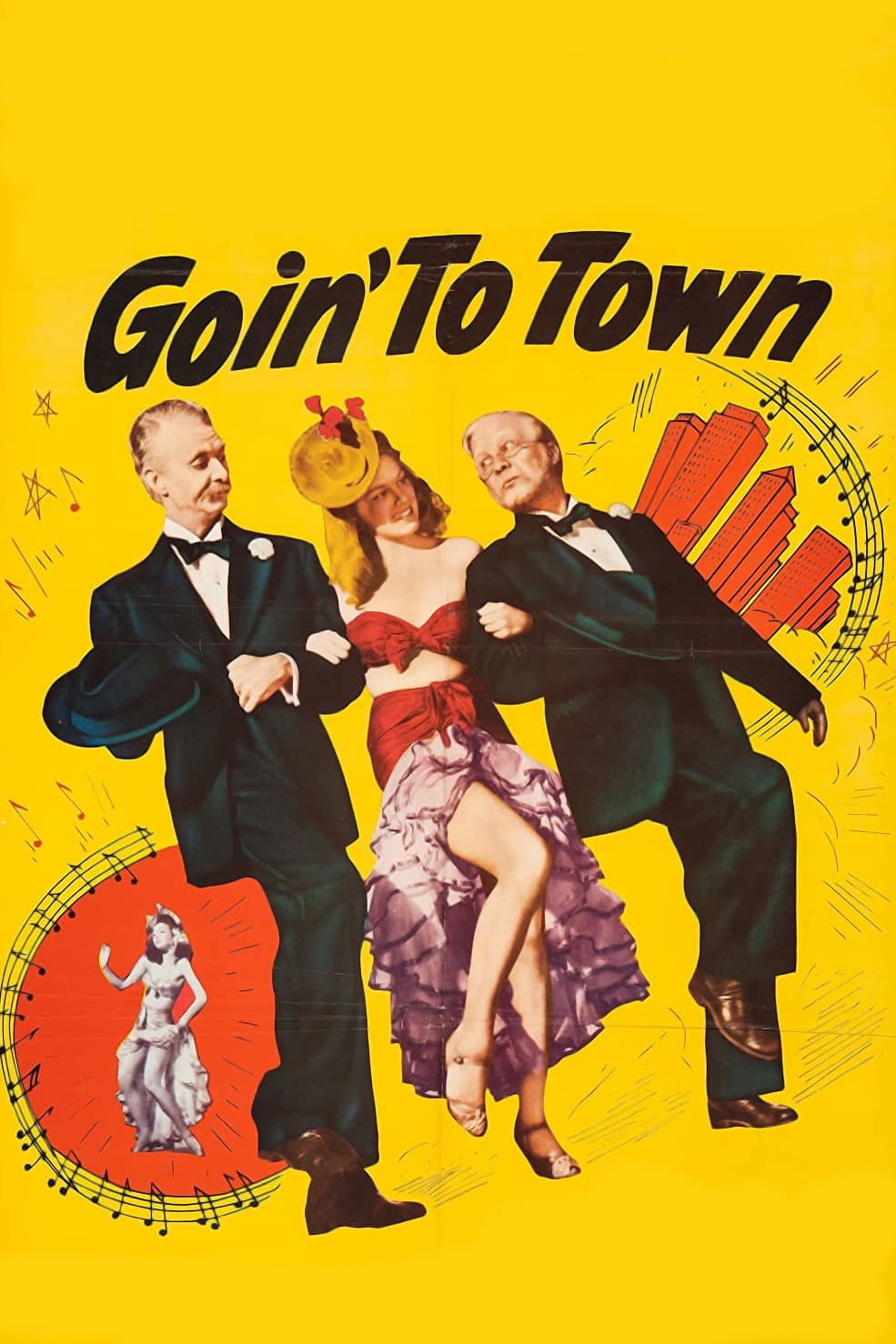 Poster di Goin' to Town