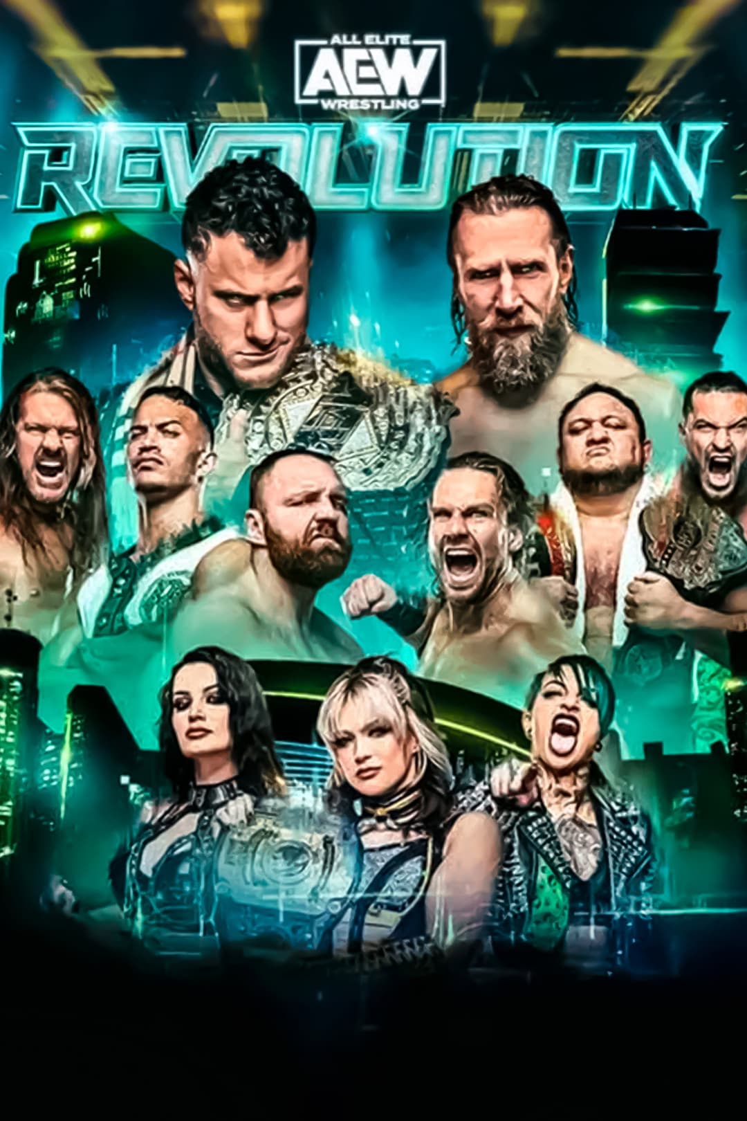 Poster di AEW Revolution 2023
