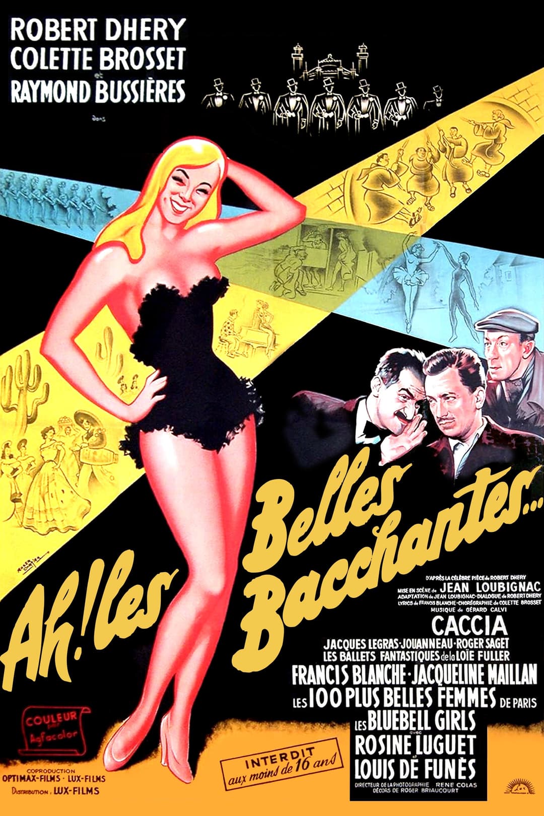 Poster di Ah ! Les belles bacchantes