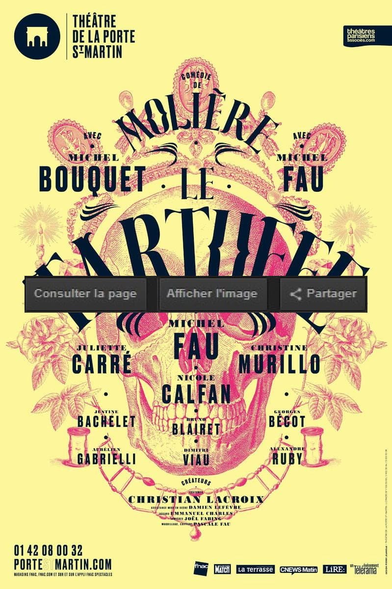 Poster di Le Tartuffe