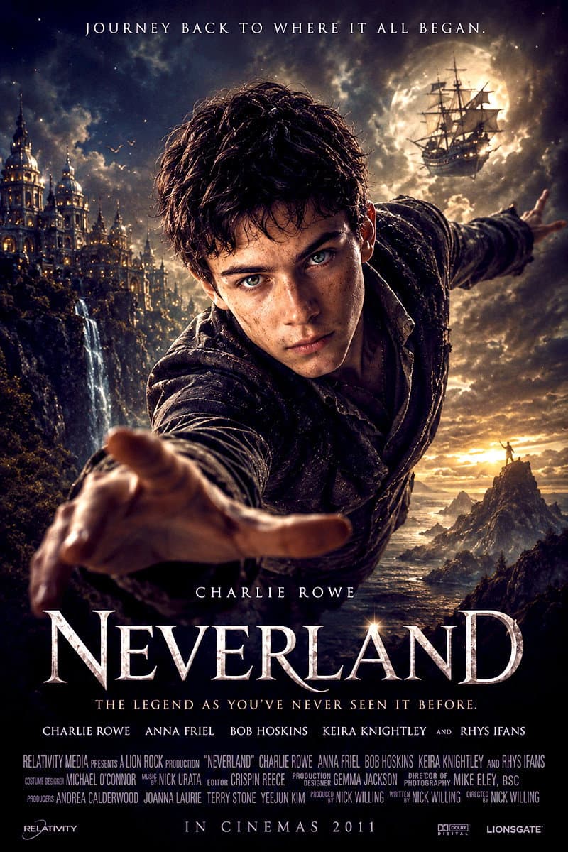 Poster di Neverland - La vera storia di Peter Pan