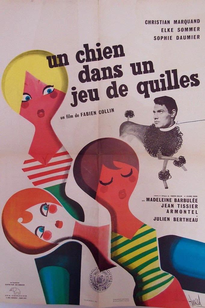 Poster di Un chien dans un jeu de quilles