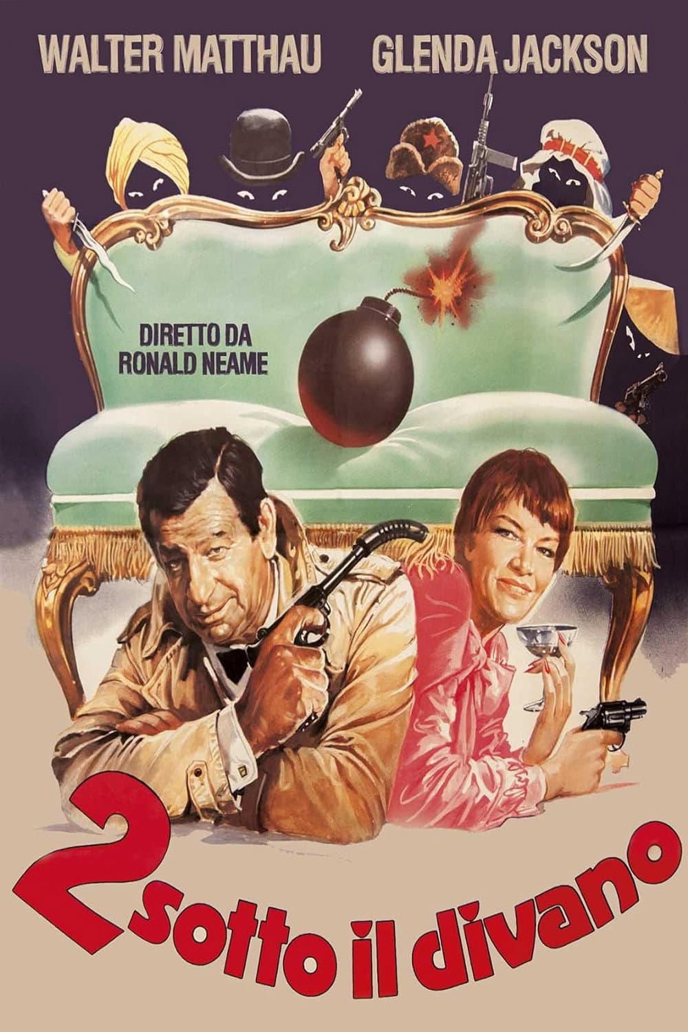Poster di Due sotto il divano