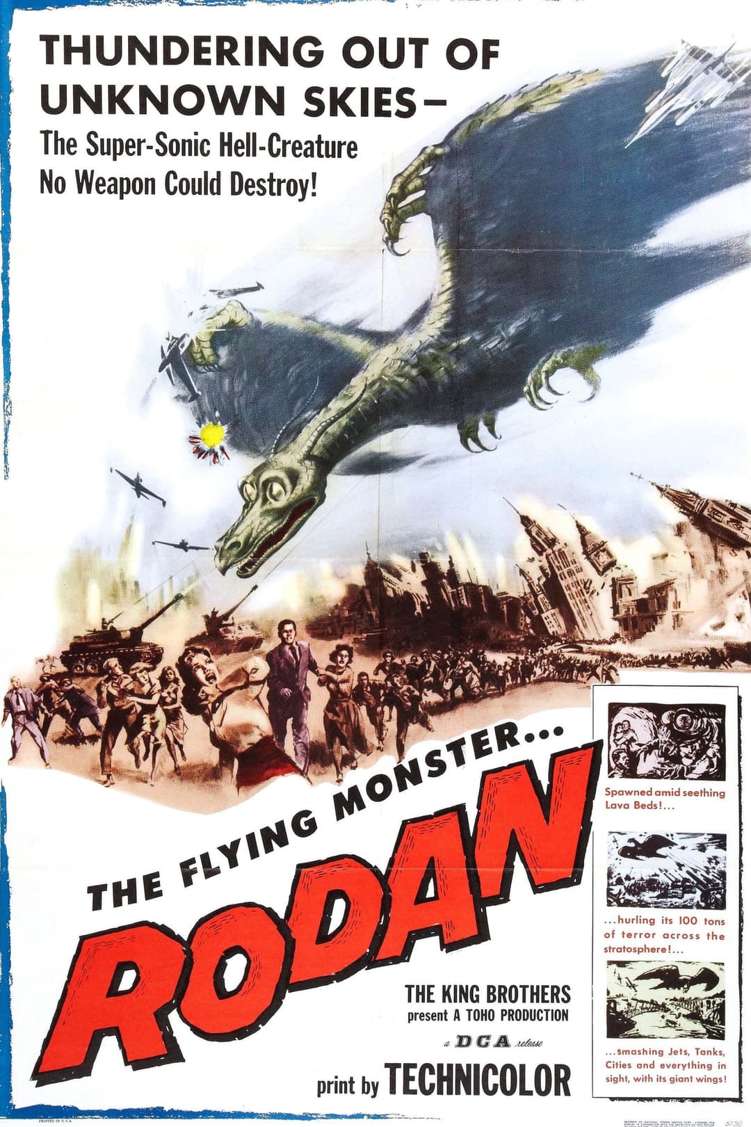 Poster di Rodan! The Flying Monster