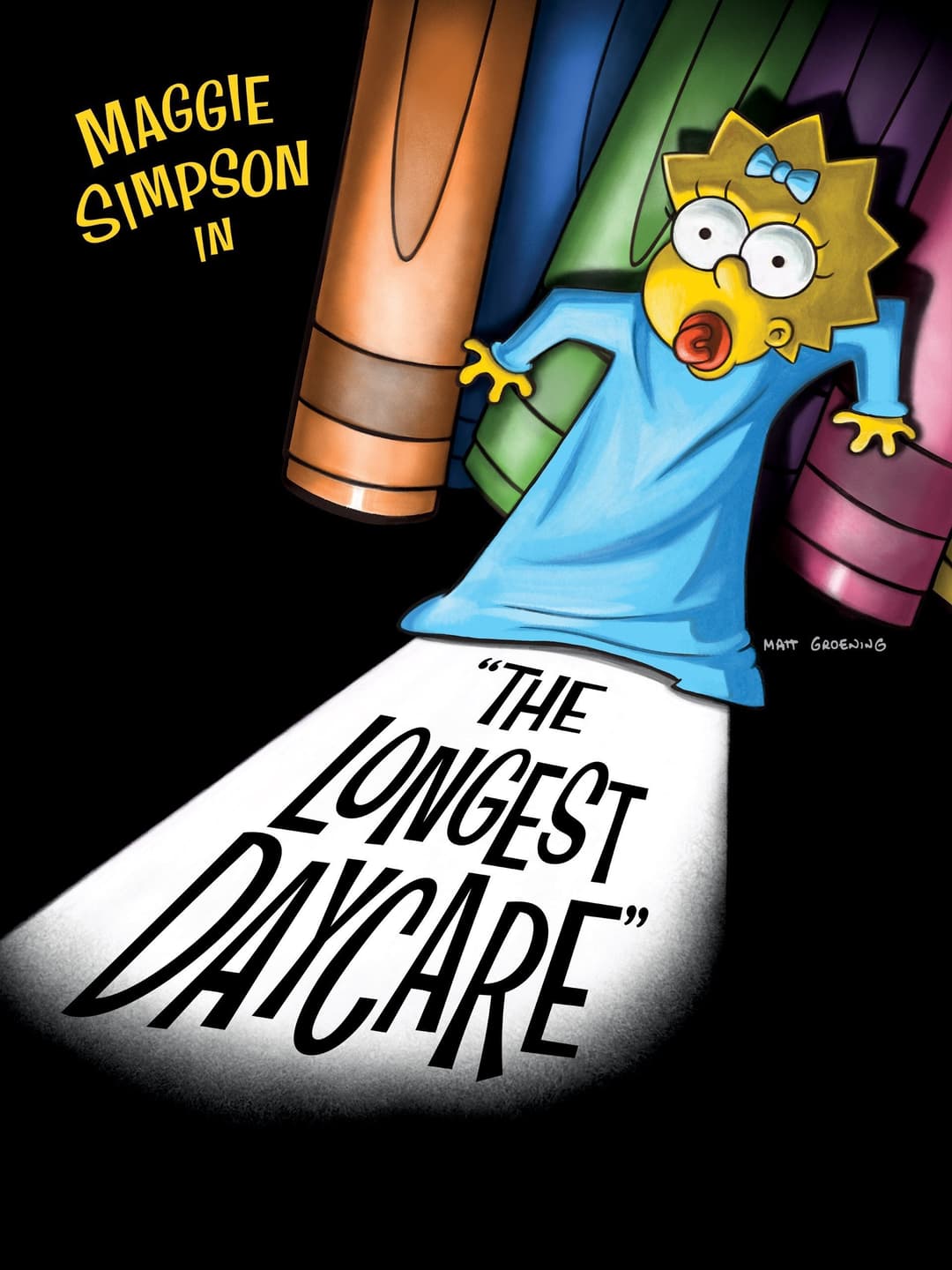 Poster di Maggie Simpson in "The Longest Daycare"