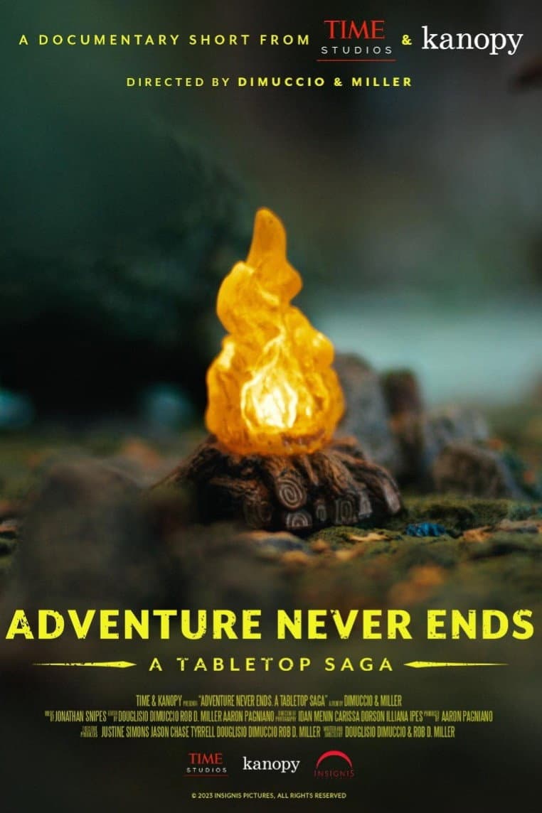 Poster di Adventure Never Ends: A Tabletop Saga