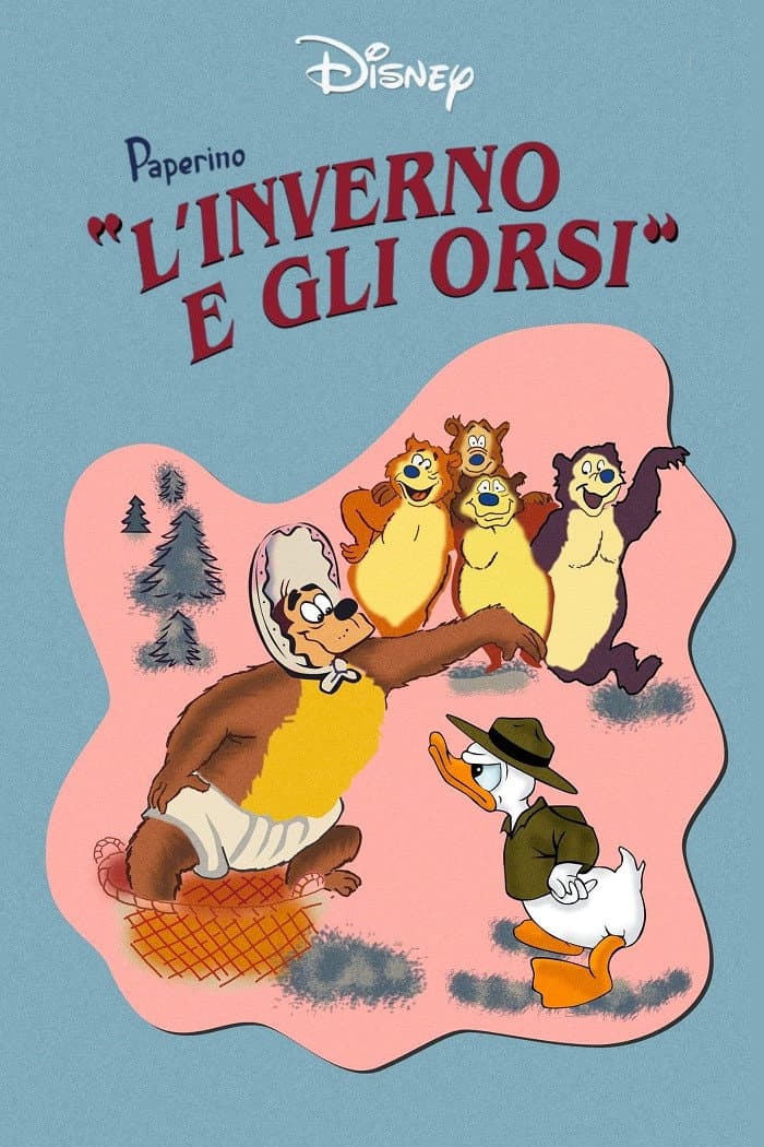 Poster di Paperino, l'inverno e gli orsi
