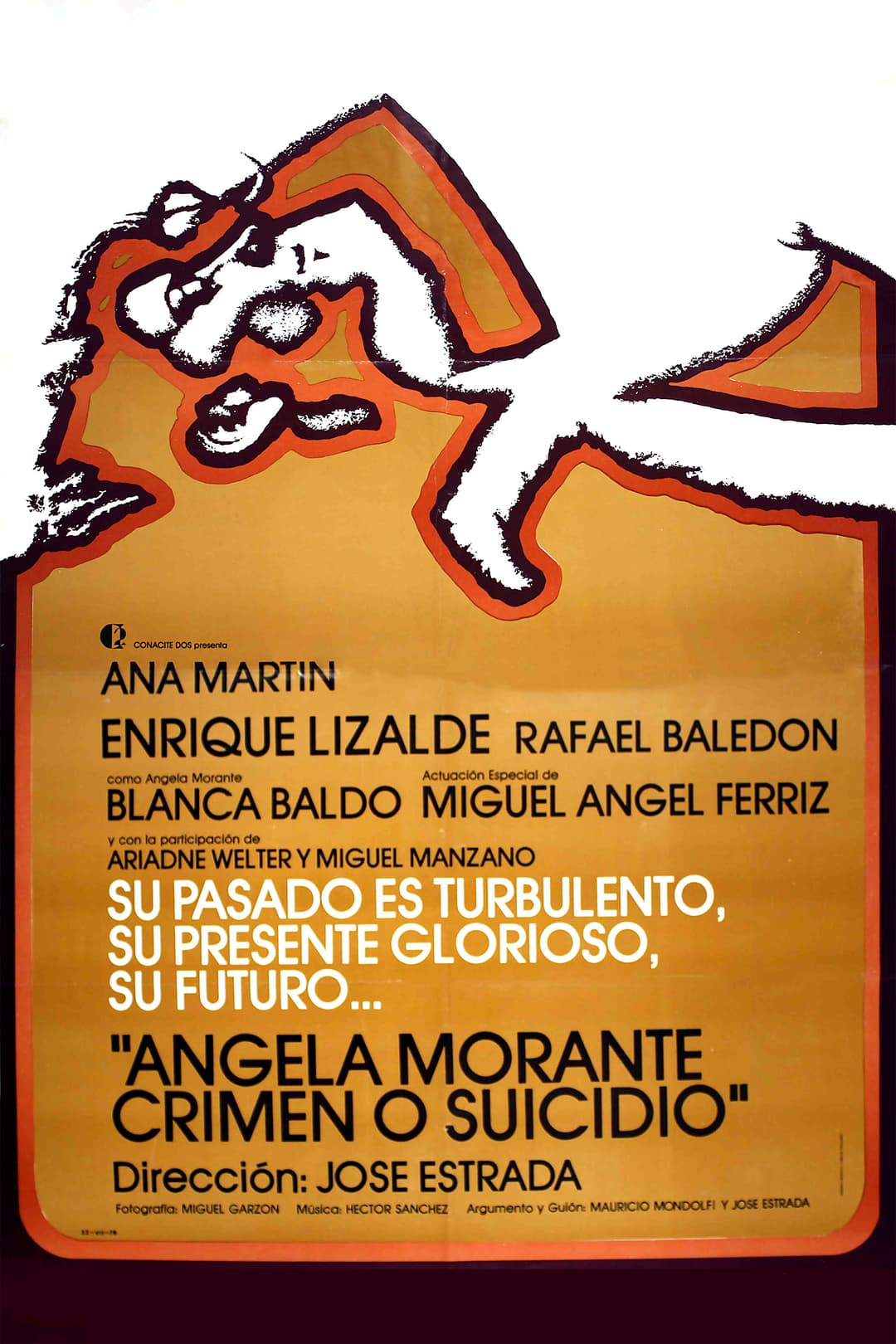 Poster di Ángela Morante, ¿crimen o suicidio?