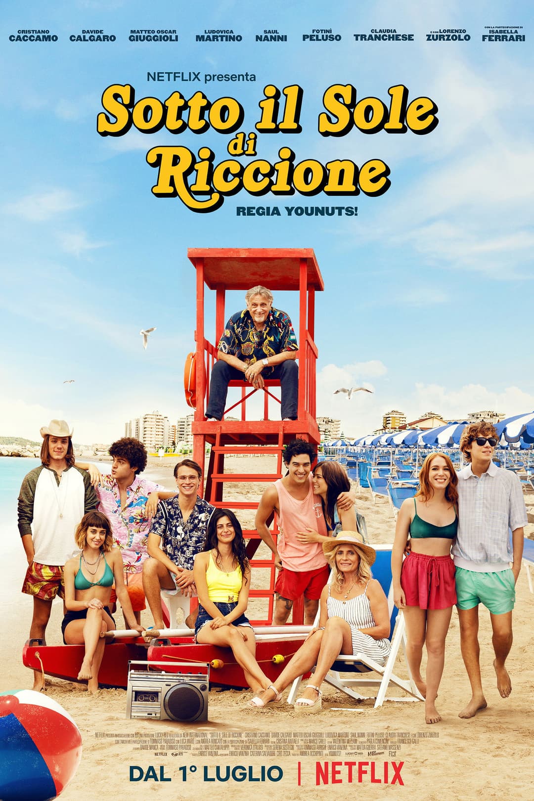 Poster di Sotto il sole di Riccione