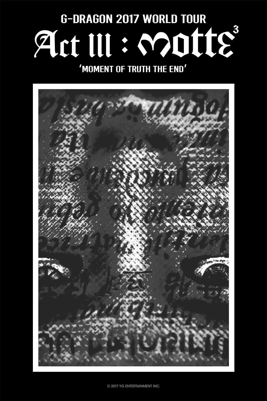 Poster di Kwon Ji Yong (권지용) Act III: Motte