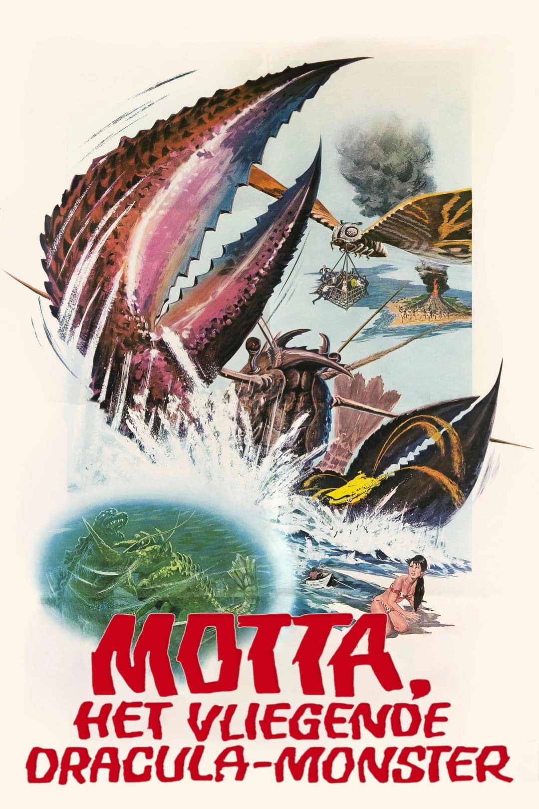 Poster di Motta, het Vligiende Dracula-Monster