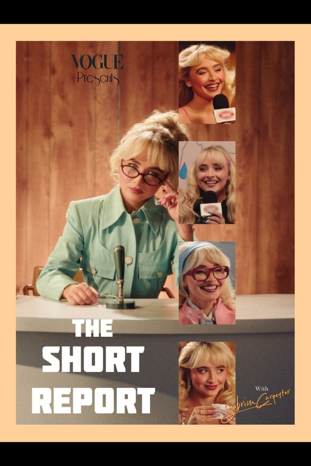 Poster di The Short Report with Sabrina Carpenter