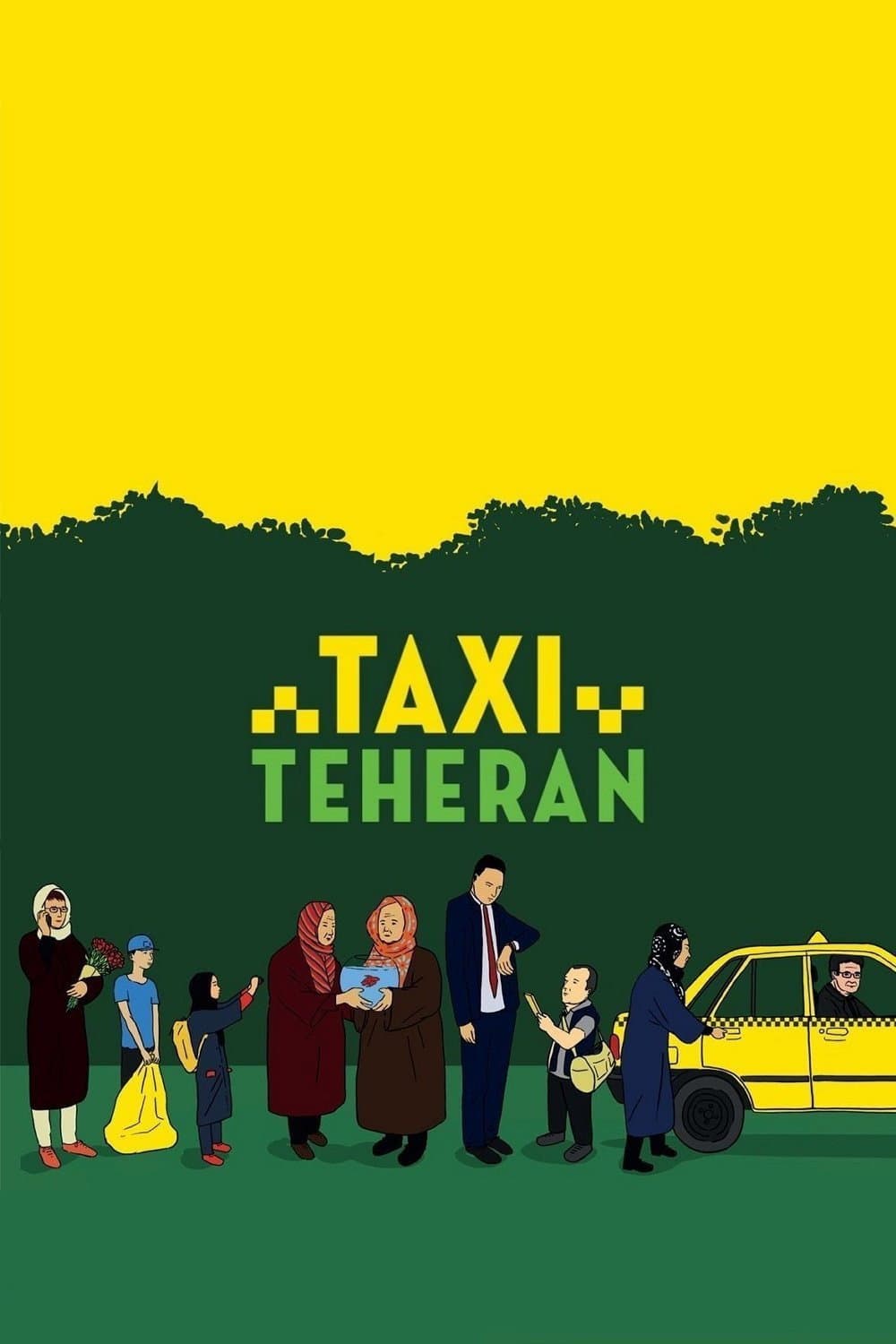 Poster di Taxi Teheran