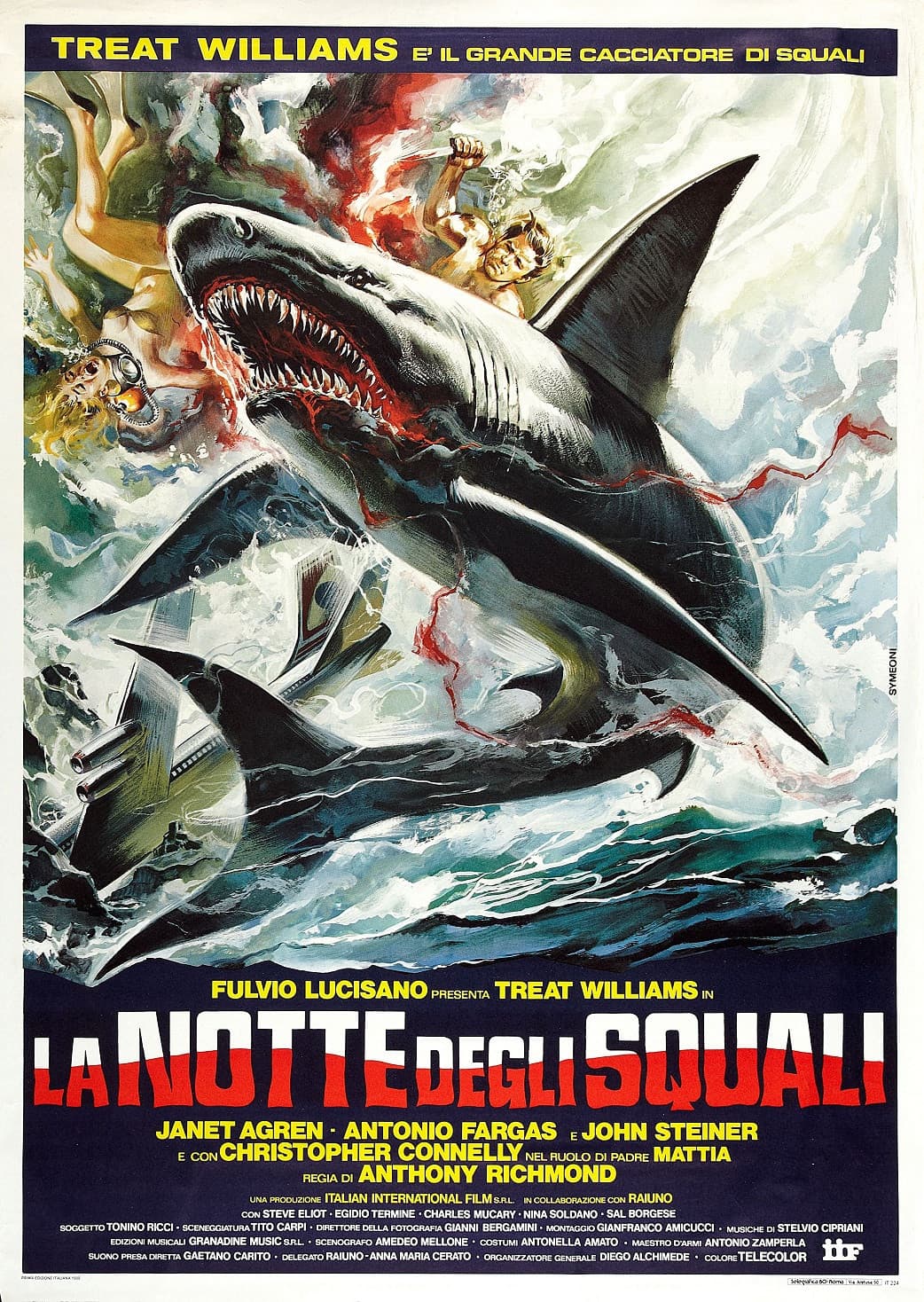 Poster di La notte degli squali