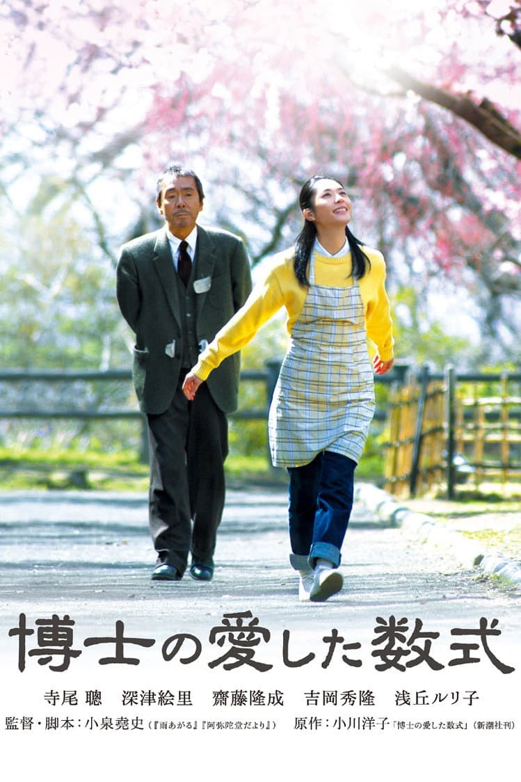 Poster di The Professor and His Beloved Equation