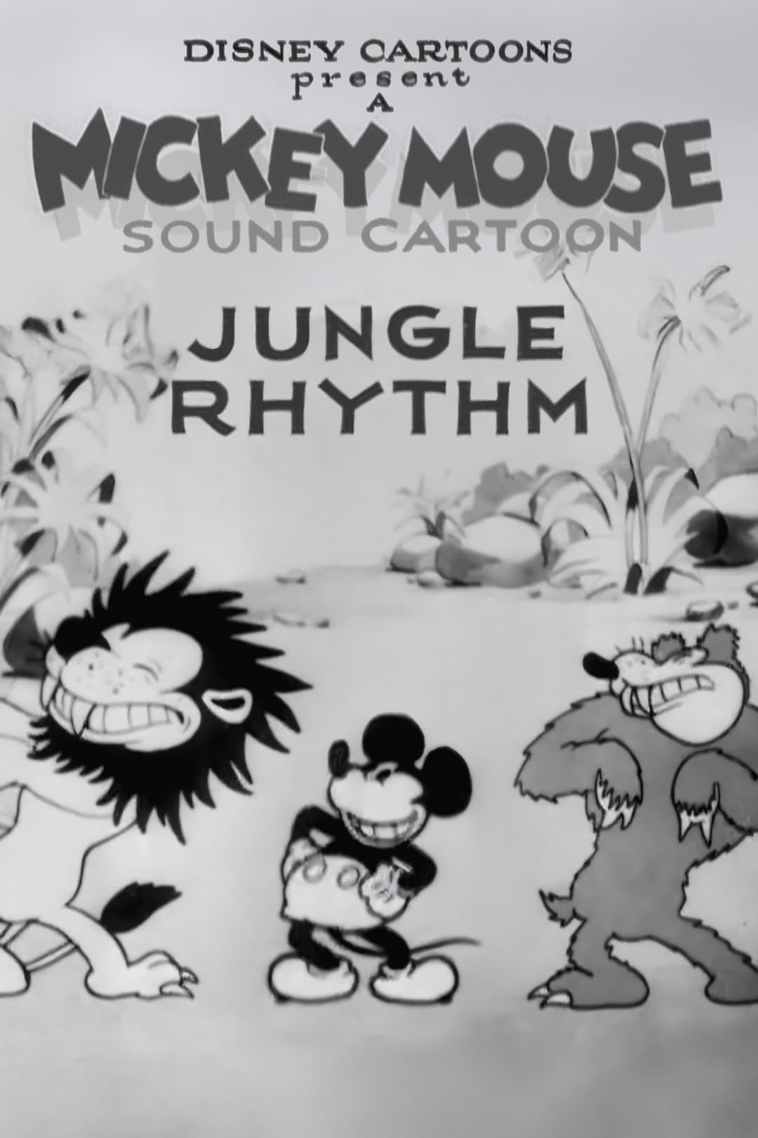 Poster di Topolino nella jungla