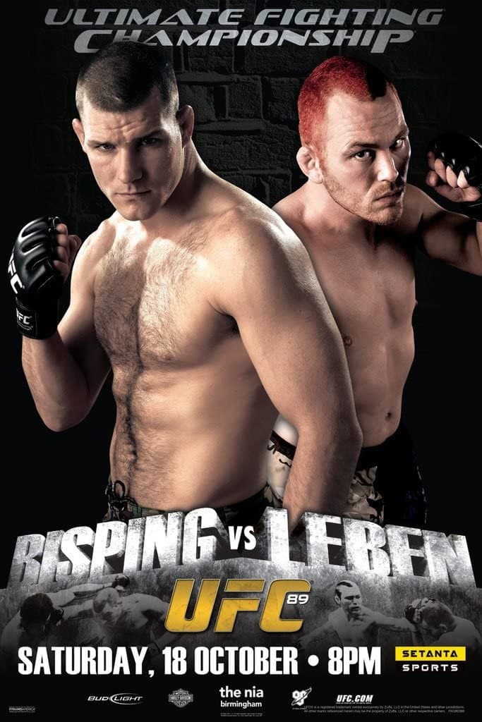 Poster di UFC 89: Bisping vs. Leben