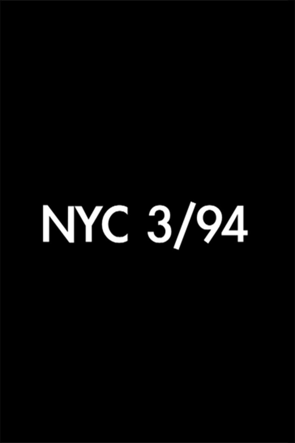 Poster di NYC 3/94