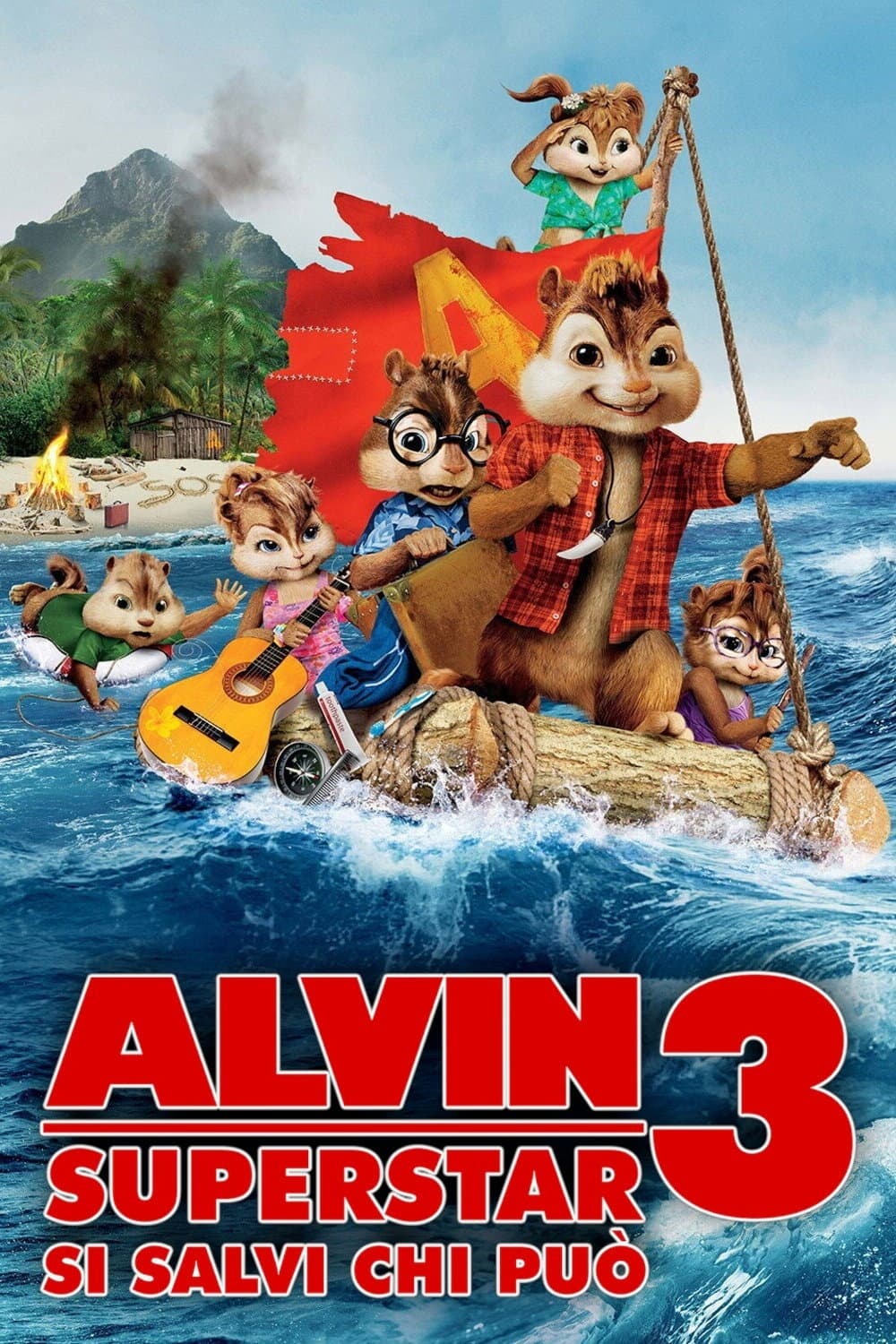 Poster di Alvin Superstar 3 - Si salvi chi può!