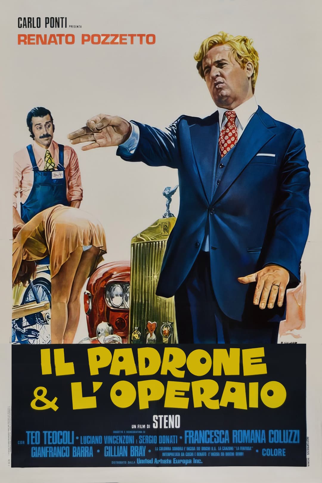Poster di Il padrone e l'operaio