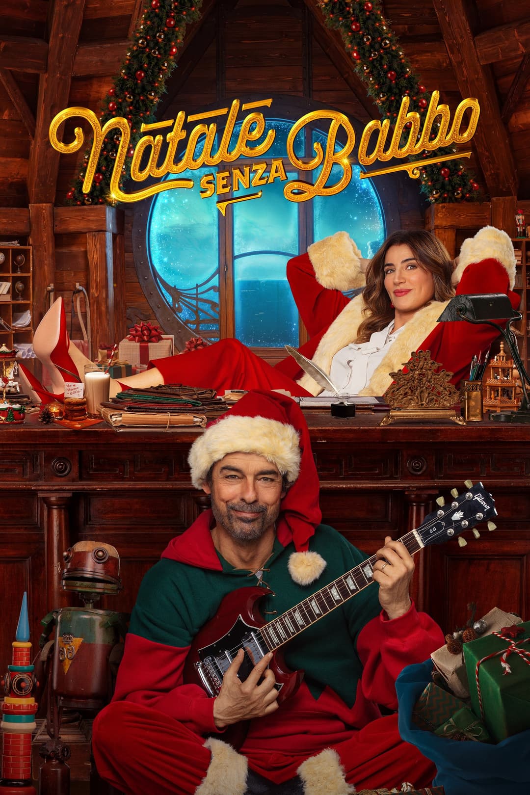 Poster di Natale senza Babbo