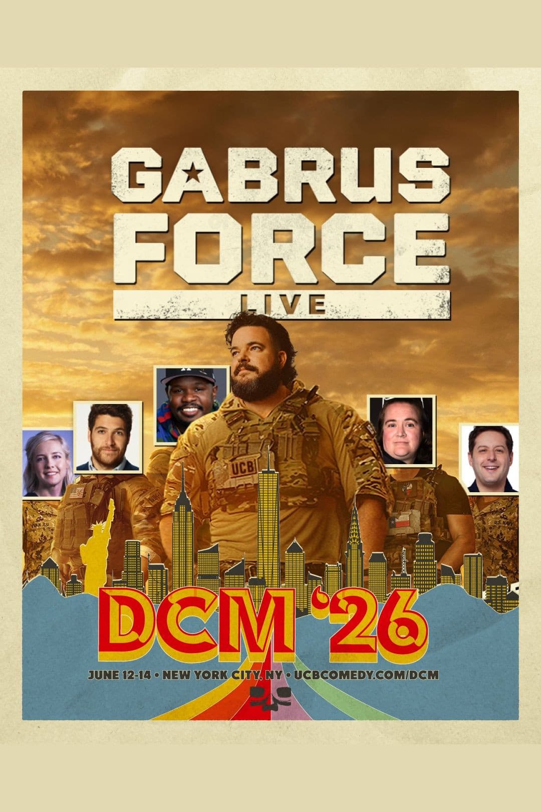 Poster di Gabrus Force Live: DCM '26