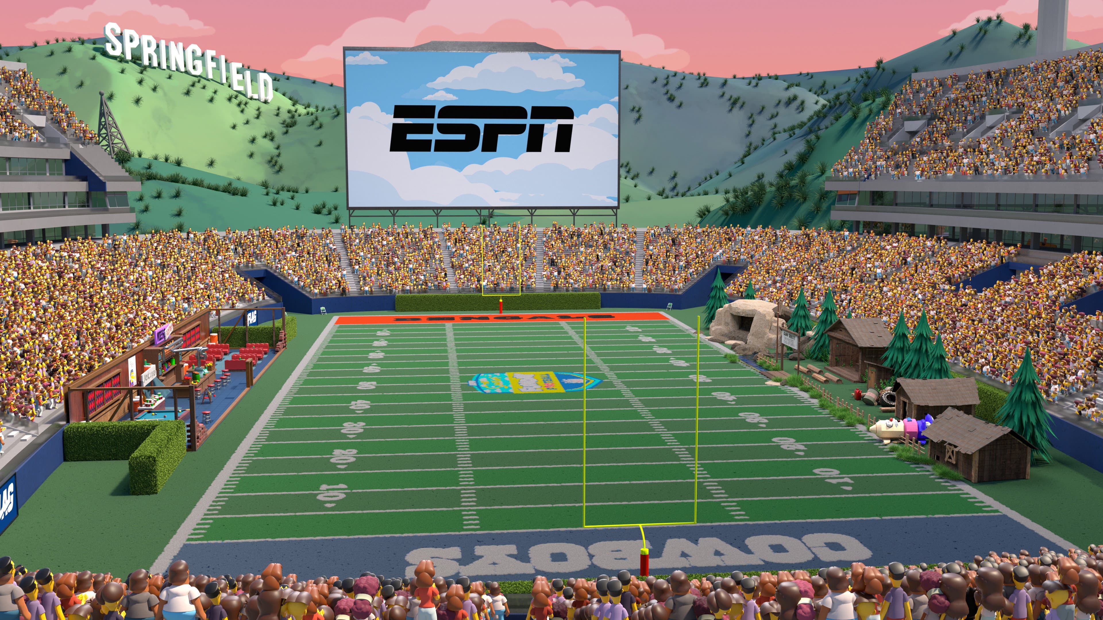 The Simpsons Funday Football - immagine