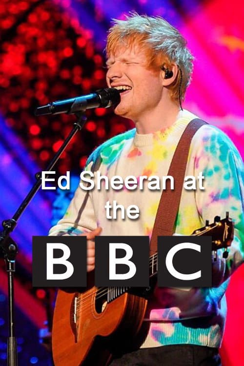 Poster di Ed Sheeran at the BBC