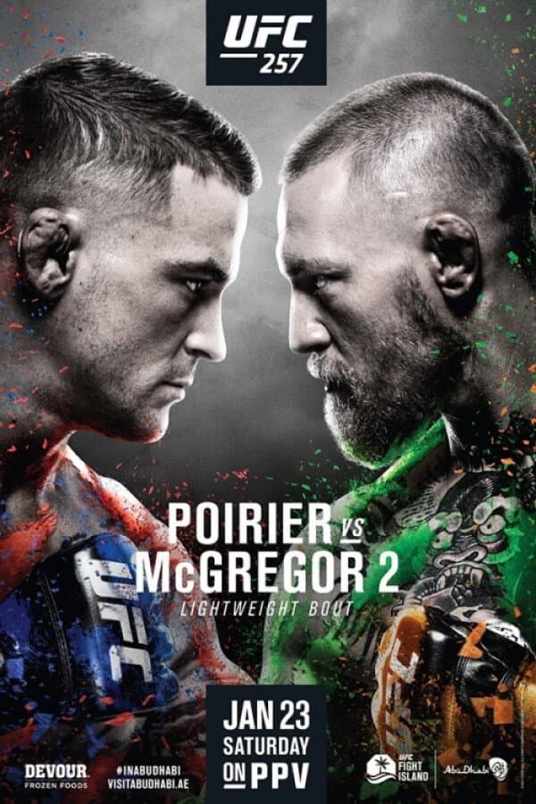 Poster di UFC 257: Poirier vs. McGregor 2