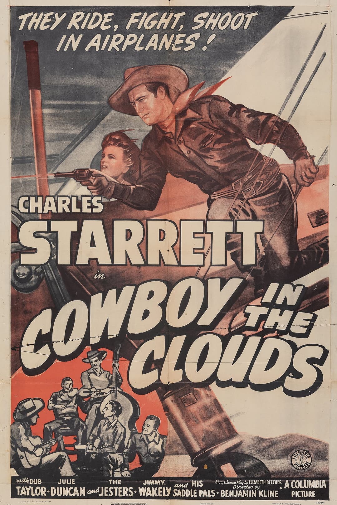 Poster di Cowboy in the Clouds