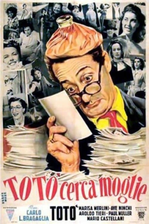 Poster di Totò cerca moglie