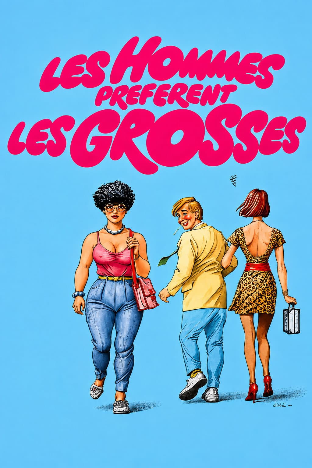 Poster di Les hommes préfèrent les grosses