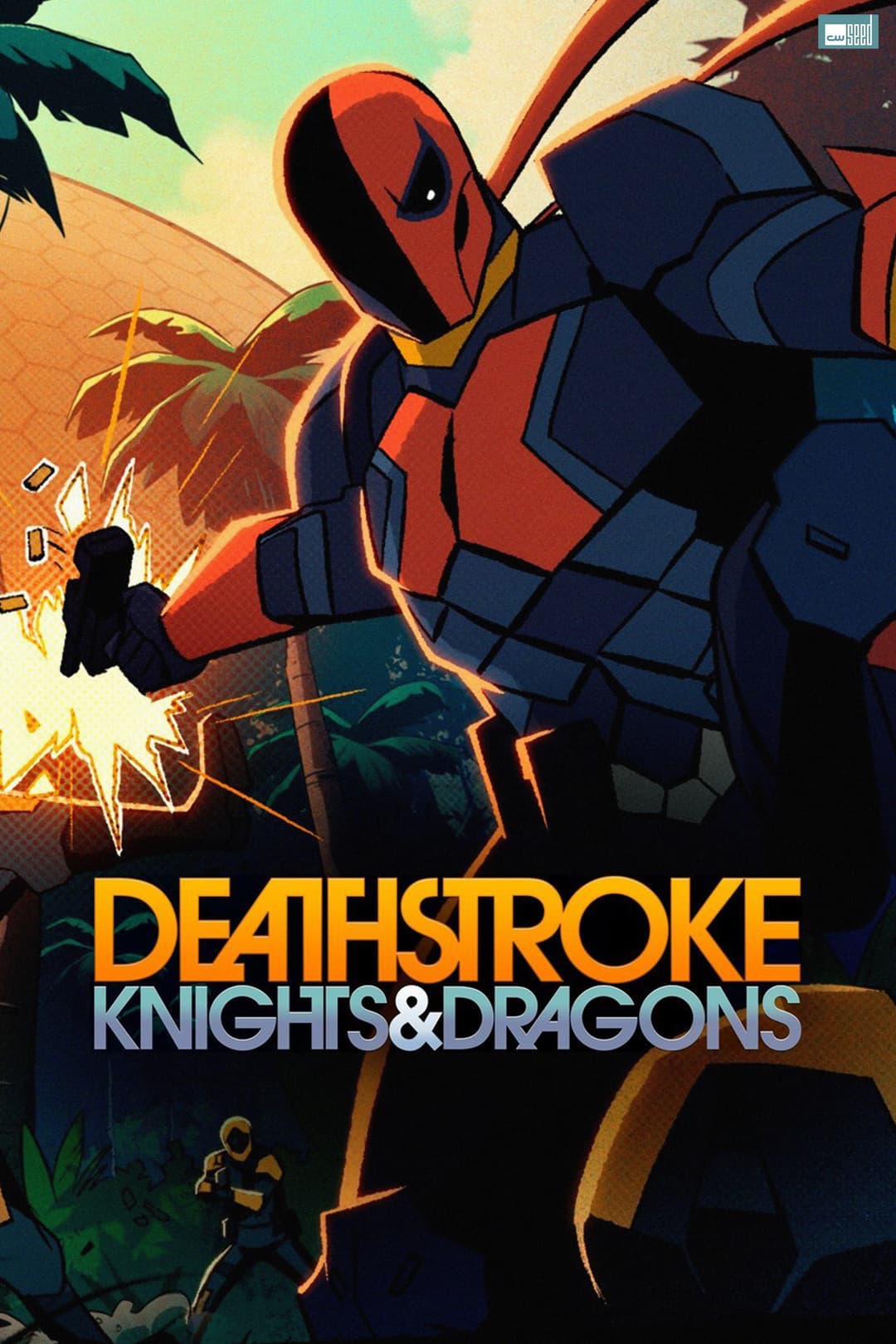 Poster di Deathstroke: Knights & Dragons