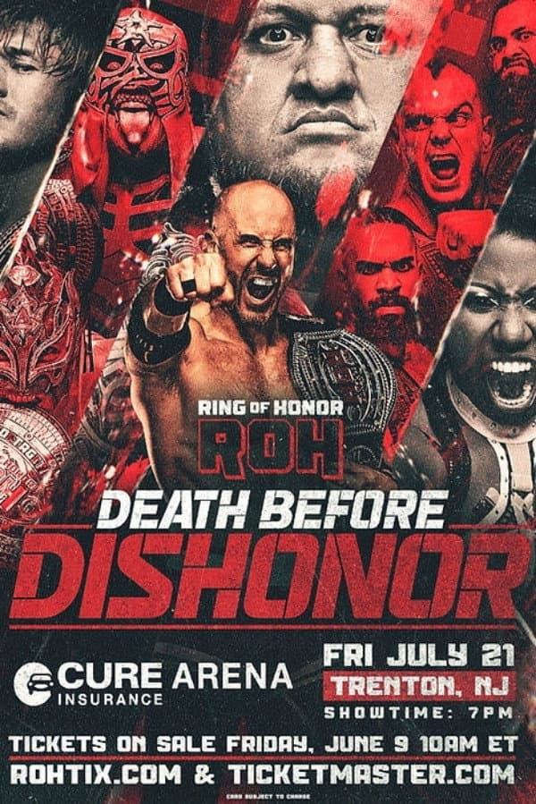 Poster di ROH: Death Before Dishonor 2023