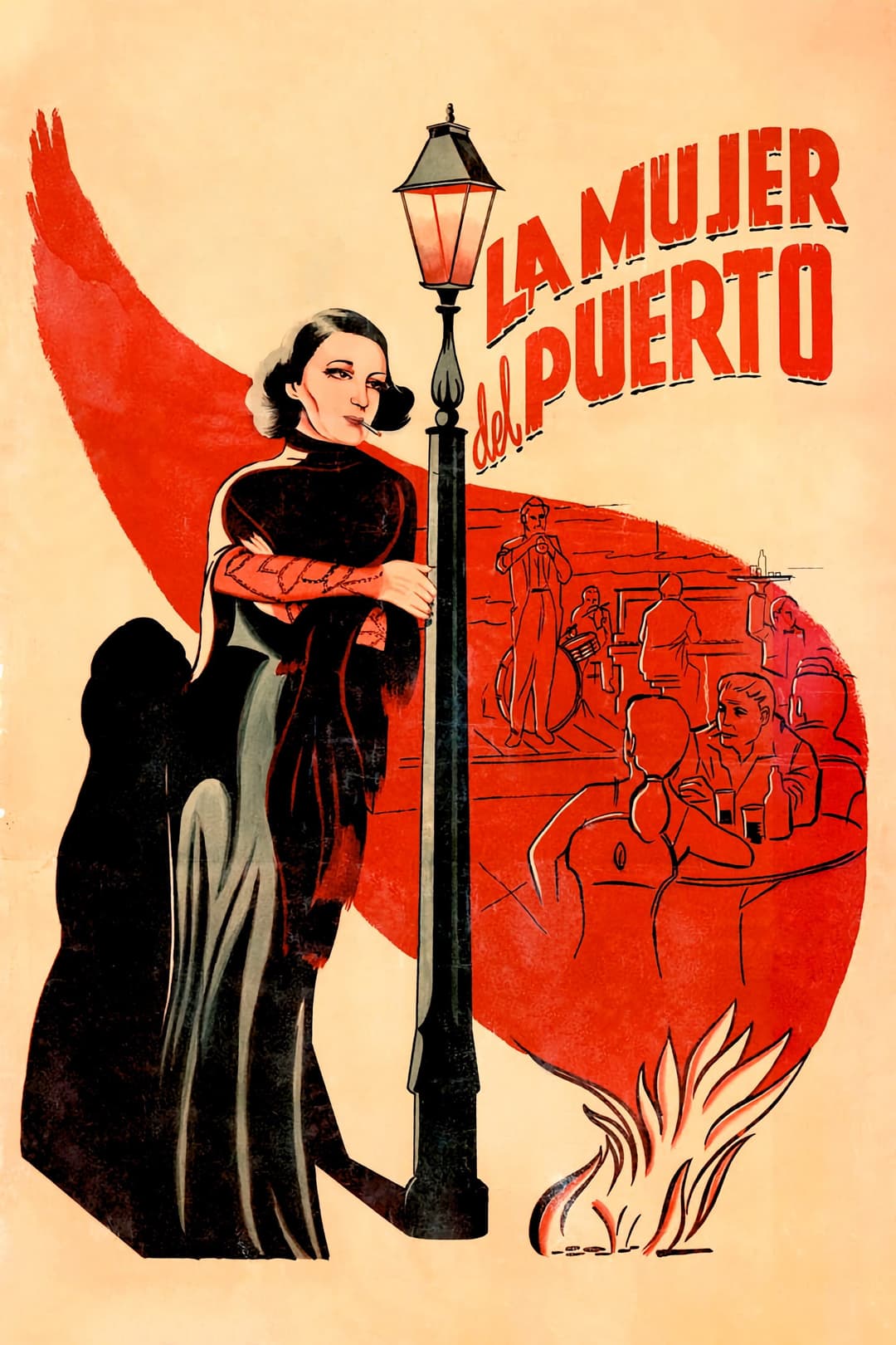Poster di La mujer del puerto