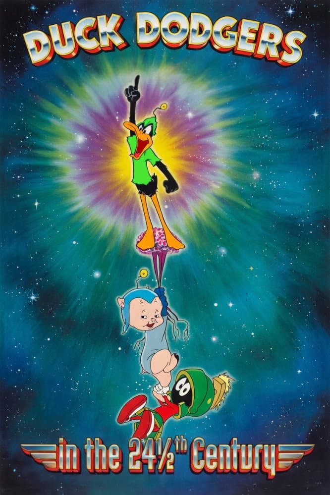 Poster di Duck Dodgers nel XXIV secolo e mezzo