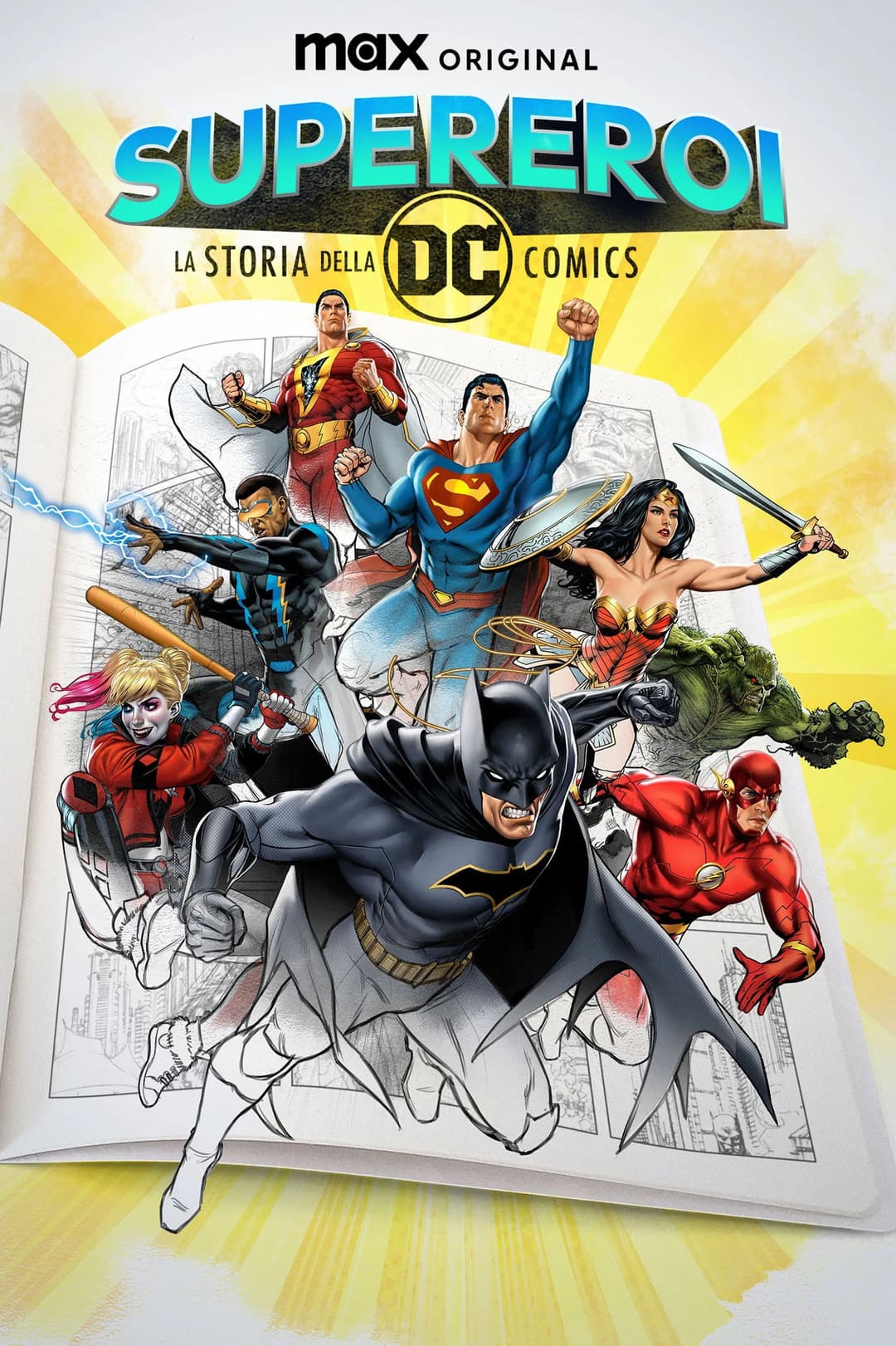 Poster di Supereroi: La storia della DC Comics