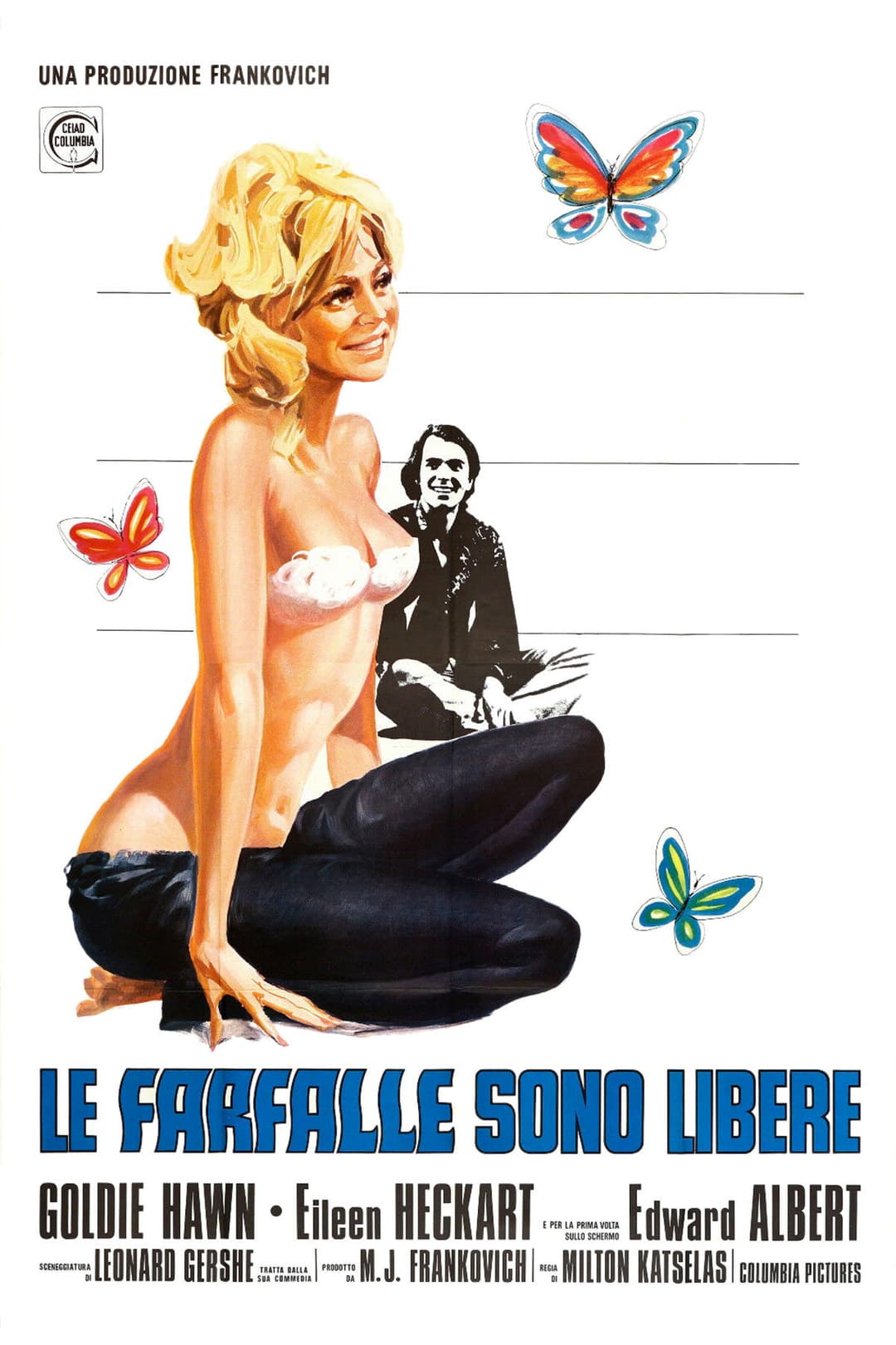 Poster di Le farfalle sono libere