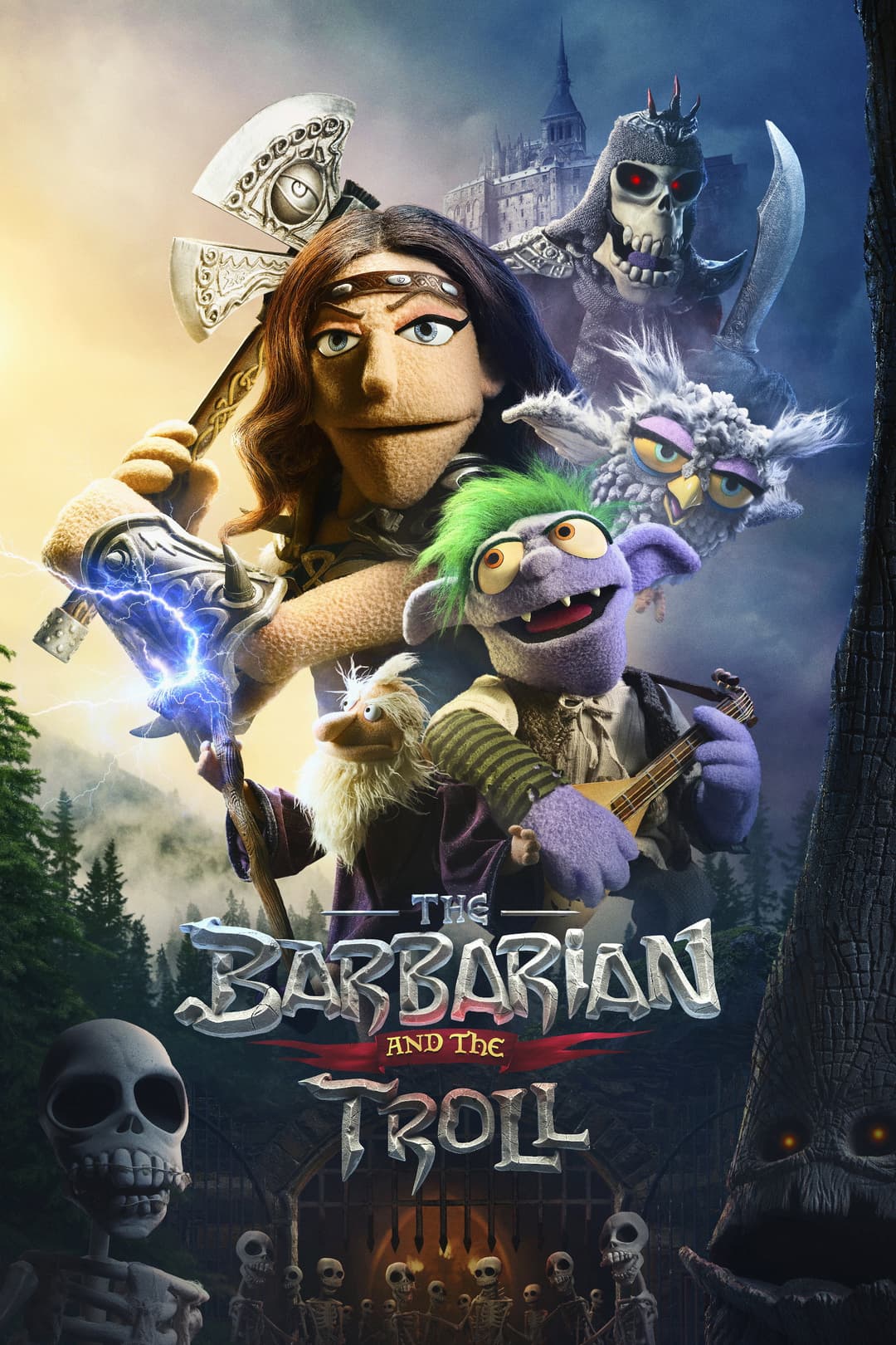 Poster di La guerriera e il troll
