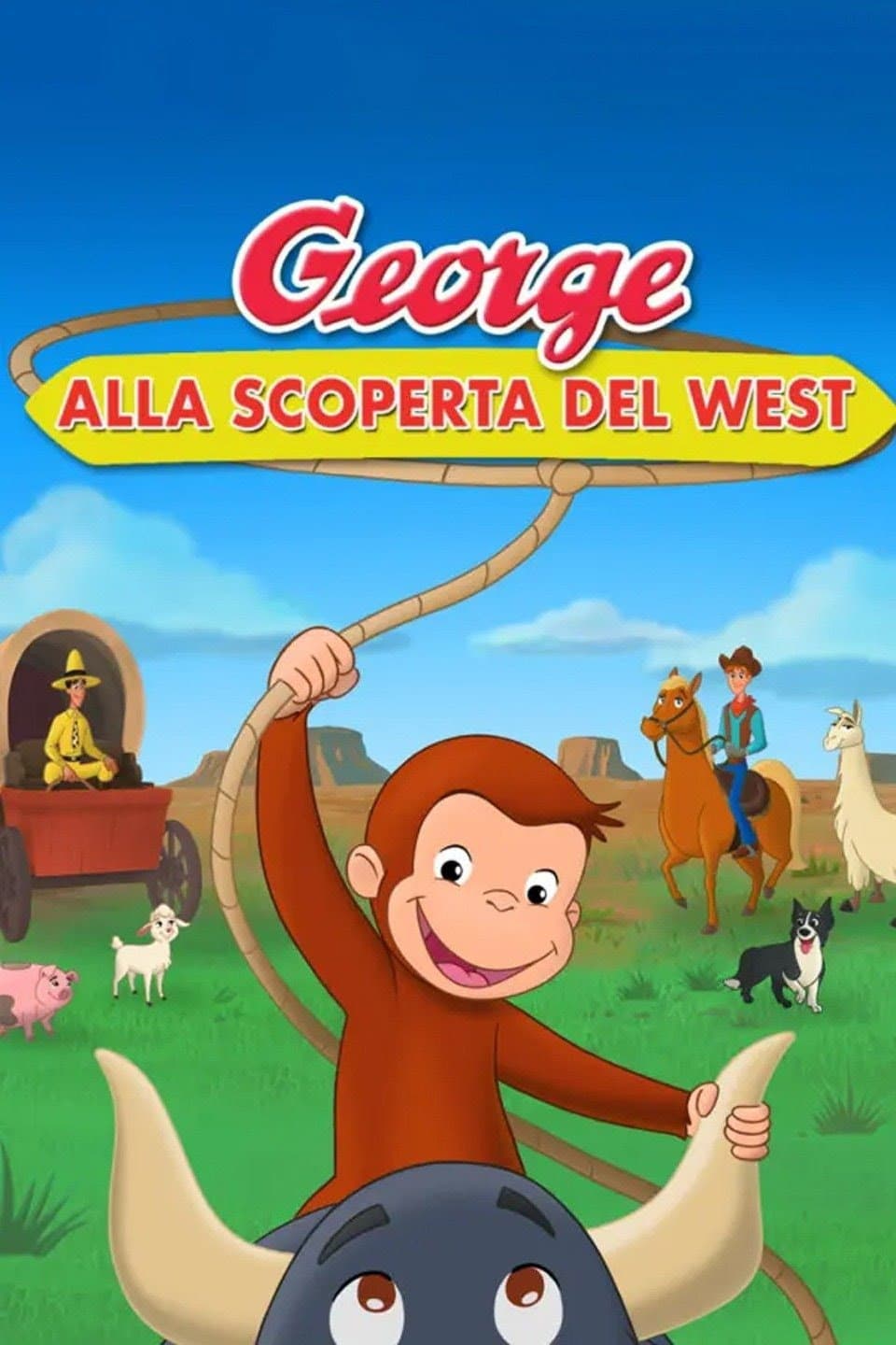 Poster di George alla scoperta del West