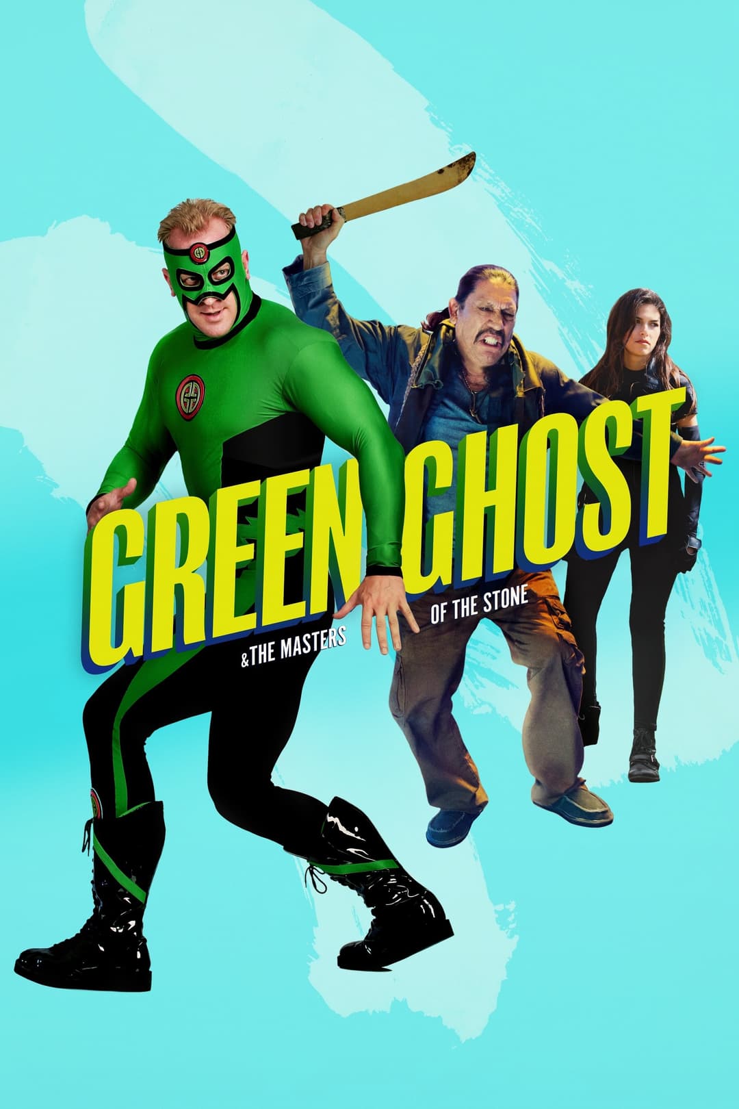 Poster di Green Ghost and the Masters of the Stone