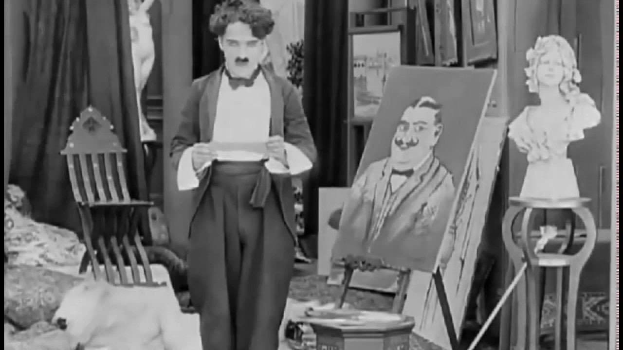 Charlot pittore - immagine
