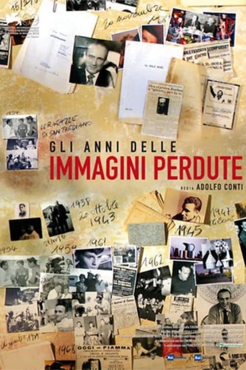 Poster di Gli anni delle immagini perdute