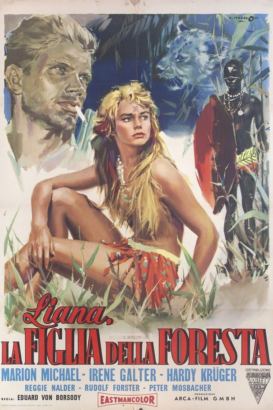 Poster di Liana, la figlia della foresta